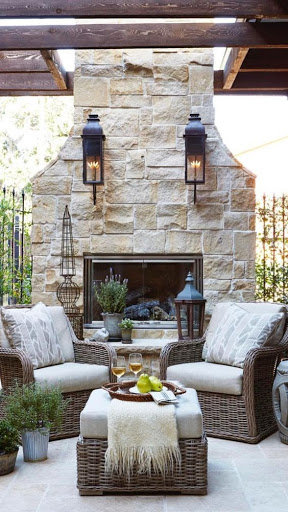 Outdoor Fireplace Ideas